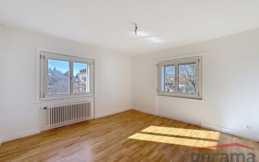 Appartement rénové de 3.5 pièces au 3ème