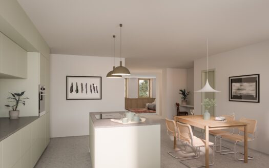 Appartement neuf de 4,5 pces au rez dans ferme rénovée