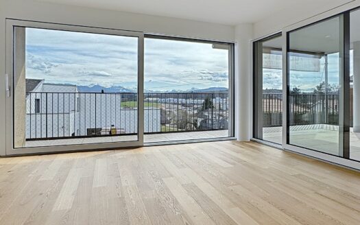Très bel attique de 5.5 pces avec magnifique vue