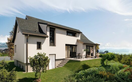 Construction d’une superbe villa individuelle avec vue sur le lac