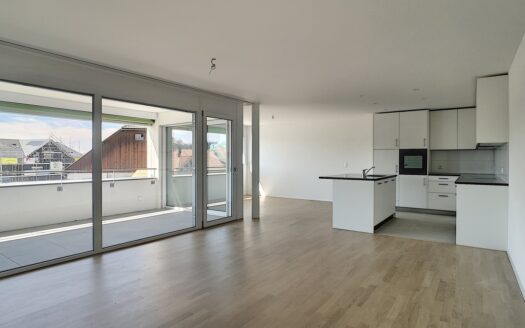 Moderne 3.5 Zimmerwohnung in Heitenried