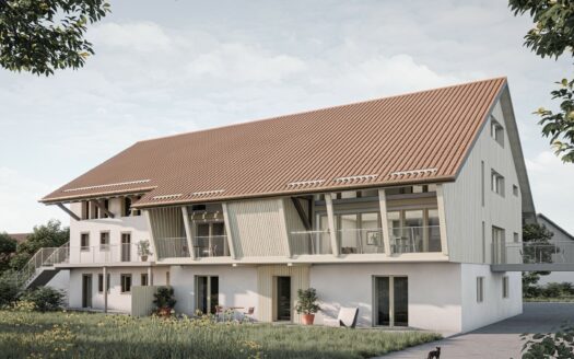 Appartement neuf de 4,5 pces dans ferme rénovée