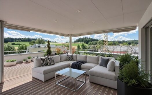Magnifique attique avec une terrasse de 115 m2