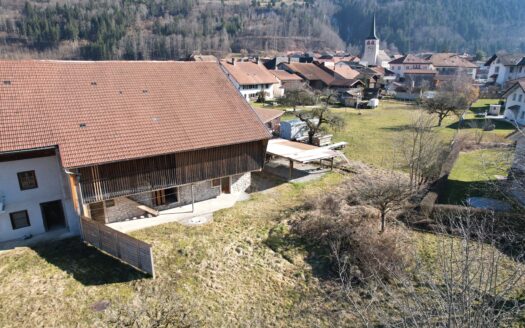 Dans ferme rénovée appartement neuf de 4,5 pces