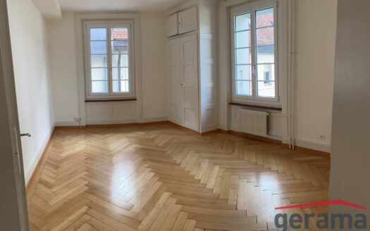 Appartement 2.5 pièces avec cachet au centre ville