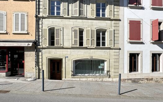 Bel immeuble de rendement au centre d&rsquo;Avenches