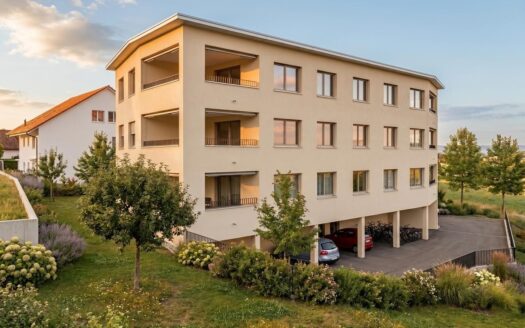 Neue Förderung : Moderne 3,5-Zimmer-Wohnung mit großer Terrasse