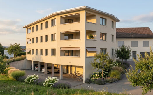 Appartement de 3,5 pièces dans une petite promotion de 6 appartements