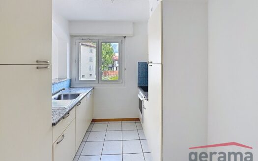 Appartement 3.5 pièces au rez !