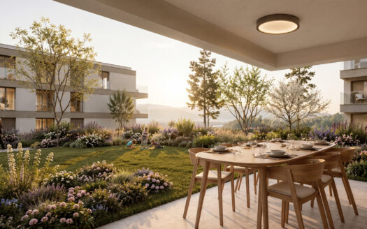 Magnifique appartement de 5.5 pces avec sous-sol relié et jardin