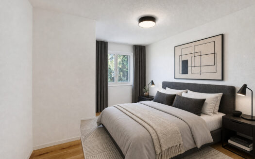 Sehr schöne renovierte 4.5-Zimmer-Wohnung mit Garten