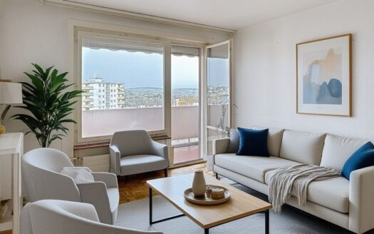Bel appartement de 4 pièces avec magnifique vue dégagée