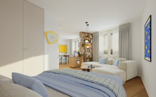 Appartement neuf 1.5 au 6ème étage – Fribourg